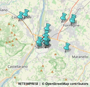 Mappa Viale G. Leopardi, 41049 Sassuolo MO, Italia (2.78071)