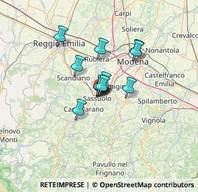 Mappa Viale G. Leopardi, 41049 Sassuolo MO, Italia (7.90083)