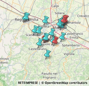 Mappa Viale G. Leopardi, 41049 Sassuolo MO, Italia (11.4625)