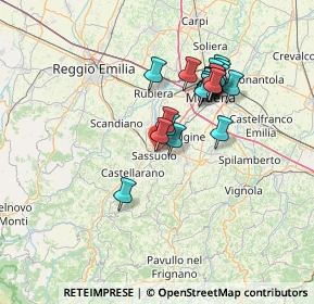 Mappa Viale G. Leopardi, 41049 Sassuolo MO, Italia (11.725)