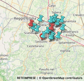 Mappa Viale G. Leopardi, 41049 Sassuolo MO, Italia (10.2225)