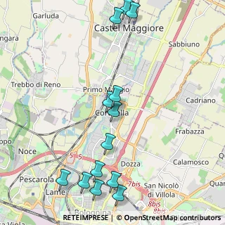 Mappa Via Jack London, 40128 Bologna BO, Italia (2.53692)