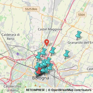 Mappa Via Jack London, 40128 Bologna BO, Italia (4.8235)