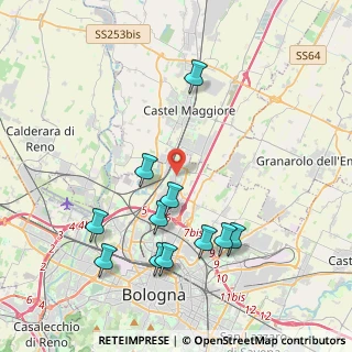 Mappa Via Jack London, 40128 Bologna BO, Italia (4.26636)