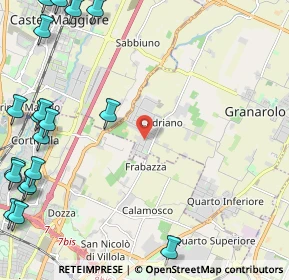 Mappa Via Minghetti, 40057 Cadriano BO, Italia (3.562)
