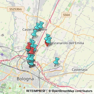 Mappa Via Minghetti, 40057 Cadriano BO, Italia (3.48789)