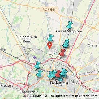 Mappa Via Francesco Zanardi, 40013 Bologna BO, Italia (4.52)