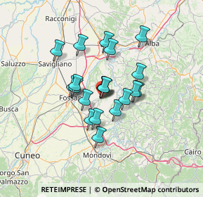 Mappa Via Vittorio Emanuele, 12041 Bene Vagienna CN, Italia (9.8865)