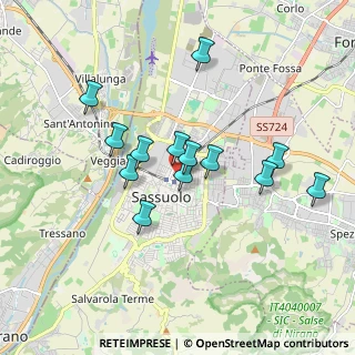 Mappa 41049 Sassuolo MO, Italia (1.56923)