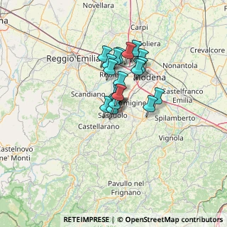 Mappa 41049 Sassuolo MO, Italia (8.8295)