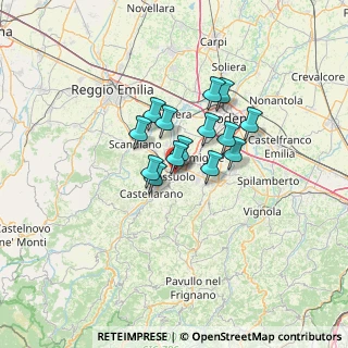 Mappa 41049 Sassuolo MO, Italia (8.70857)