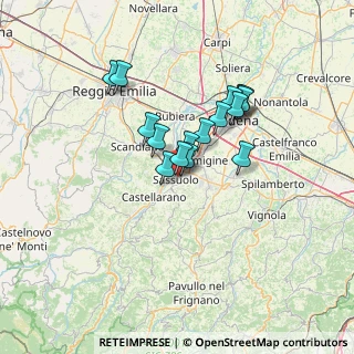 Mappa 41049 Sassuolo MO, Italia (10.57563)