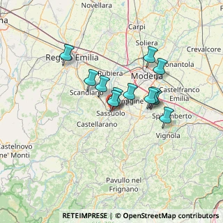 Mappa 41049 Sassuolo MO, Italia (10.75583)