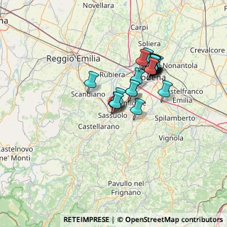 Mappa 41049 Sassuolo MO, Italia (11.2595)