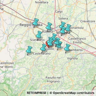 Mappa 41049 Sassuolo MO, Italia (9.86571)