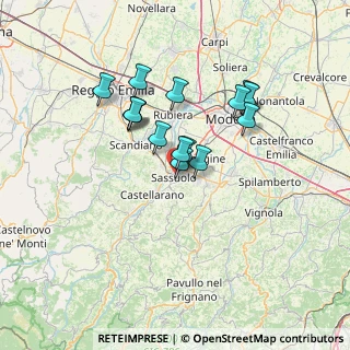 Mappa 41049 Sassuolo MO, Italia (11.16733)