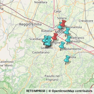 Mappa 41049 Sassuolo MO, Italia (8.27385)