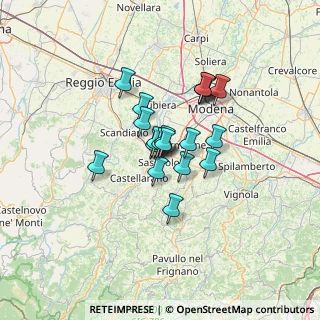 Mappa 41049 Sassuolo MO, Italia (9.102)