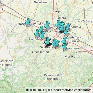 Mappa 41049 Sassuolo MO, Italia (9.6085)