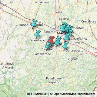 Mappa 41049 Sassuolo MO, Italia (11.09842)