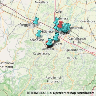 Mappa 41049 Sassuolo MO, Italia (9.3665)