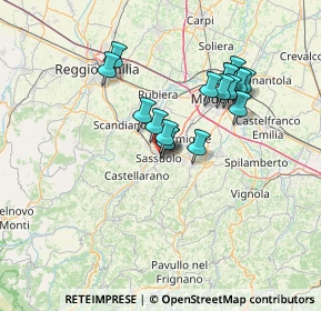 Mappa 41049 Sassuolo MO, Italia (11.68588)