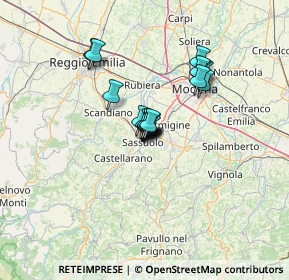 Mappa 41049 Sassuolo MO, Italia (8.30444)
