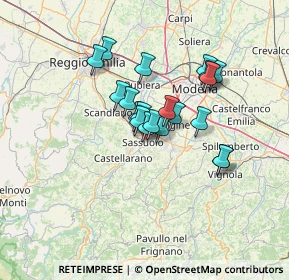 Mappa 41049 Sassuolo MO, Italia (10.018)