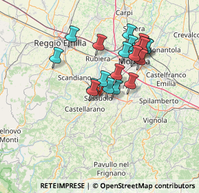 Mappa 41049 Sassuolo MO, Italia (11.7945)