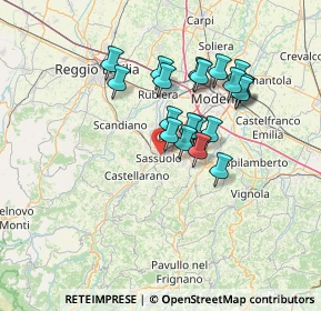 Mappa 41049 Sassuolo MO, Italia (11.724)