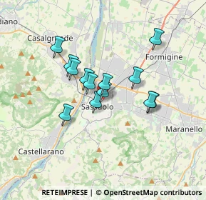 Mappa 41049 Sassuolo MO, Italia (2.64615)