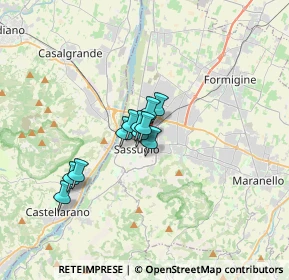 Mappa 41049 Sassuolo MO, Italia (2.03364)