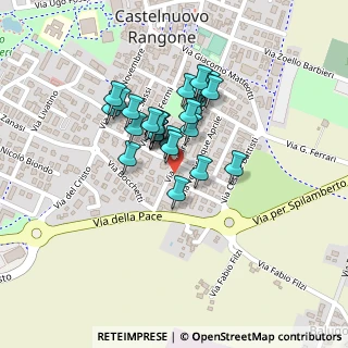 Mappa Via M. Allegretti, 41051 Castelnuovo Rangone MO, Italia (0.16154)