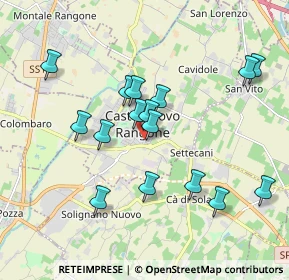 Mappa Via M. Allegretti, 41051 Castelnuovo Rangone MO, Italia (1.79813)