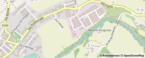Mappa Viano