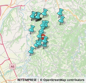 Mappa Borgata Valdibà, 12063 Dogliani CN, Italia (6.01)