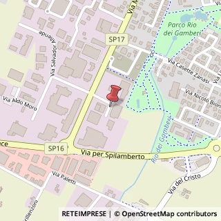 Mappa Via Rio dei Gamberi, 9, 41051 Castelnuovo Rangone, Modena (Emilia Romagna)