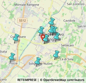Mappa Via Rio dei Gamberi, 41051 Castelnuovo Rangone MO, Italia (1.46818)