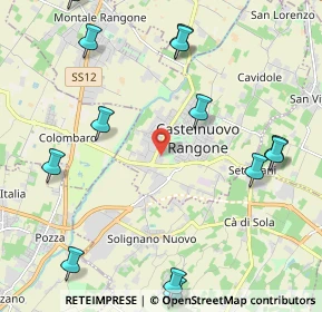 Mappa Via Rio dei Gamberi, 41051 Castelnuovo Rangone MO, Italia (2.79538)