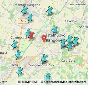 Mappa Via Rio dei Gamberi, 41051 Castelnuovo Rangone MO, Italia (2.3975)