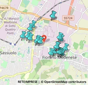 Mappa Via Braida, 41042 Fiorano modenese MO, Italia (0.7585)
