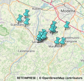 Mappa Via Braida, 41042 Fiorano modenese MO, Italia (4.85133)
