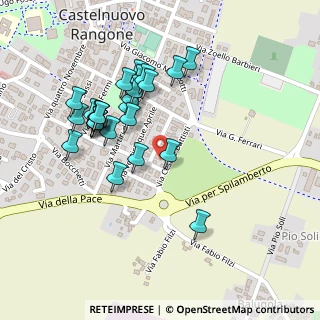 Mappa Via Andrea Costa, 41051 Castelnuovo Rangone MO, Italia (0.21154)
