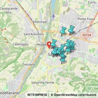 Mappa Viale Palestro, 41049 Sassuolo MO, Italia (1.43)