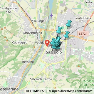 Mappa Viale Palestro, 41049 Sassuolo MO, Italia (1.02615)