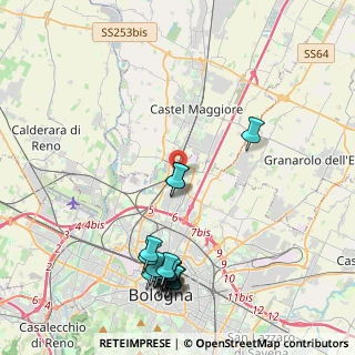 Mappa Via dell'Arcoveggio, 40128 Bologna BO, Italia (5.075)