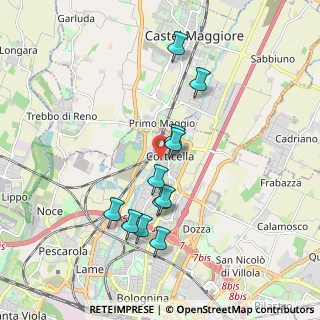 Mappa Via dell'Arcoveggio, 40128 Bologna BO, Italia (1.73182)