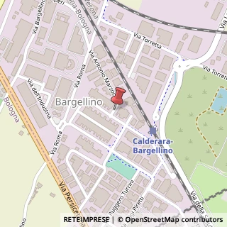 Mappa Via Papa Giovanni XXIII, 22, 40012 Calderara di Reno, Bologna (Emilia Romagna)