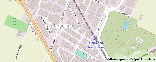 Mappa Calderara di Reno