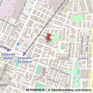 Mappa Viale XXVIII Settembre, 88, 41049 Sassuolo, Modena (Emilia Romagna)